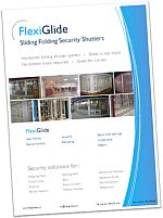 FlexiGlide sliding folding shutter brochure