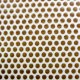 closeup of vision air curtain material with round holes or perforations